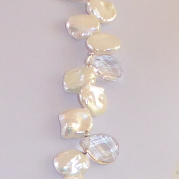 SOLD!! Genuine pearl with sterling - Picture 4 of 5